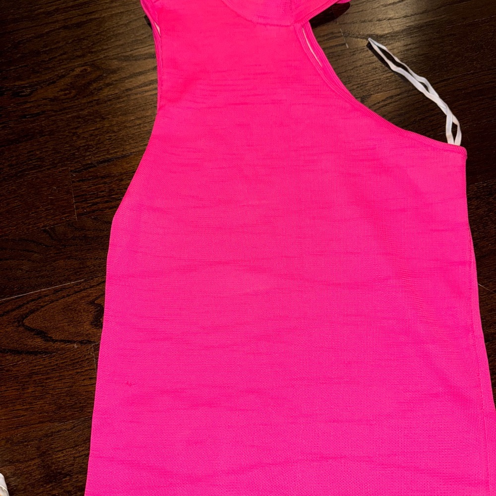 Vibrant Pink Sleeveless Top